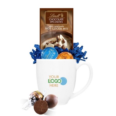 Lindt Hot Cocoa & Truffle Mug Gift