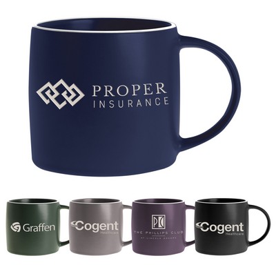 17 Oz. Cimarron Collection Ceramic Mug - Deep Etched