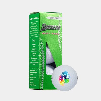 Srixon® 3 Pack Soft Feel Golf Balls