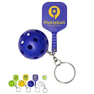 "PICKLE PADDLE" Pickle Ball Keychain
