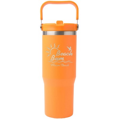 Saratoga Swing Handle Brite Tumbler 30 Oz