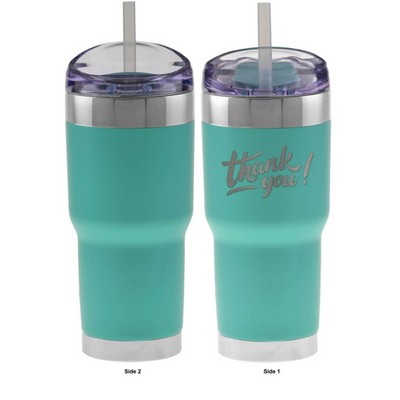 Laser Etched Wide Tumbler 27oz