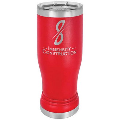 14 Oz. Red Pilsner Tumbler