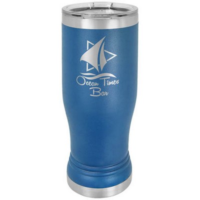 14 Oz. Blue Pilsner Tumbler